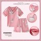 thumbnail image 1 of Disney Mickey Mouse Minnie Ice Silk Pijamas para niños Verano para niños Cute Cartoon Thin Style Shorts de manga corta Ropa para el hogar Set16 altura 130-140cm Gao Jinjia LED, 1 of 2