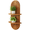 brown, variant on Arched Wooden Floating Wall Shelf, 2 Tier Boho Wall Decor, 16.9" Plant Wall Shelf, Bohemian Holding Planter Decorative Shelves for Living Room Bedroom Bathroom Brown
