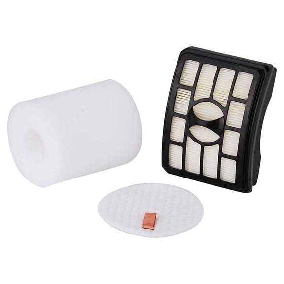 NV500 Filter Replacement fit with Shark Rotator Pro Lift-Away NV501, NV502, NV503, NV505, NV510, NV520, NV552, UV560, Replace # XFF500 & XHF500 (1 Post Filters   1 Foam & Felt Filters)