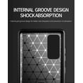 thumbnail image 5 of Samsung Galaxy S20 FE 5G case,with HD Screen Protector, Soft TPU Slim Fashion Non-Slip Protective Phone Case Cover for Samsung Galaxy S20 FE(Fan Edition)(Black Brushed TPU), 5 of 12