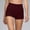 aa03_Brown, variant on Womens Silver Thread Detail Shapewear Stretchy Soft Quick Dry Peach Butt Lift Mid Thigh Cut High Waisted Yoga Home Casual Womens Mid Thigh Shaper No Panty Line