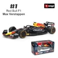 thumbnail image 2 of Bburago 1:43 F1 2022 campeón #1 Verstappen Red Bull Racing RB18 #11 Perez Fórmula 1 Diecast Alloy Model Toys Collection Gifts Fivean unisex, 2 of 2