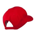 thumbnail image 4 of Fire Dept Maltese Cross Embroidered Cap - Red OSFM, 4 of 5