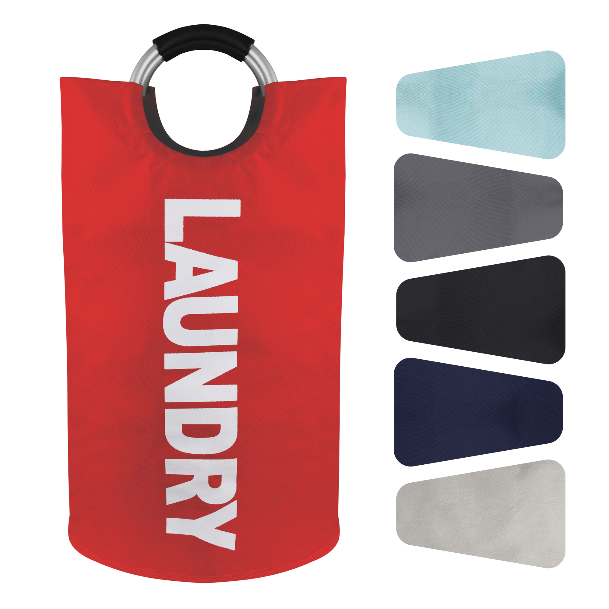 NestariaHome Large Laundry Bags, Collapsible Fabric Waterproof Laundry