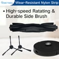 thumbnail image 5 of Replacement Accessories Parts for iHome AutoVac Nova Self Empty Robot Vacuum,4 Mop Pads,2 HEPA Filters,1 Main Brush, 4 Side Brush, 5 of 6