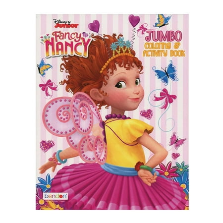 disney junior fancy nancy jumbo coloring  activity book