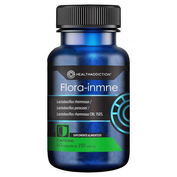 Probióticos Healthaddiction Florainmne Refuerza El Sistema Inmune Protege El Intestino Metabolismo Saludable 60 Cápsulas