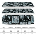 thumbnail image 2 of HAHDAXIA Geometric Background Bedding Solid Comforter Set for All Seasons,3 Pieces(1 Comforter+2 Pillowcases),Soft Microfiber Bedding Set Twin(86"x70"), 2 of 7