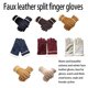 thumbnail image 2 of Minnieouse 1 par de guantes de felpa deportivos elásticos suaves para invierno, senderismo, ciclismo, equitación, manoplas cálidas portátiles, equipo de guantes y mitones Caqui Minnieouse AP013933-07, 2 of 6
