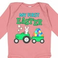 thumbnail image 4 of Inktastic My First Easter Bunny and Tractor Boys or Girls Long Sleeve Baby Bodysuit, 4 of 5