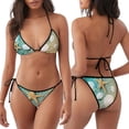 thumbnail image 3 of Fotbe Starfish And Seashell Traje de Baño para Mujer de Dos Piezas – Bikini Sexy de Tirantes Tipo Halter con Diseño Triangular, 3 of 6