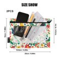 thumbnail image 4 of FORMRS 2 Pack Pencil Pouch for 3 Ring Binder with Clear Window Zipper Case, Cartoon Animals, 4 of 6