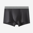 thumbnail image 3 of Men's Boxer Briefs Bunker Underwear for Him Men Panties Men S Briefs Y Wick Mens Underwear Men's Y Fit Shirt for beneath Panties Trunks Dark Gray L, 3 of 3