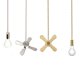 thumbnail image 2 of Monstrate Cadena de interruptor de 2 uds., resistente al desgaste, ajustable, Flexible, superficie recubierta, ventilador, cadenas de tracción, Artesanía Plata, 2 of 6