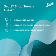 Scott Shop Towels Glass, 1 Roll, 90 sheets