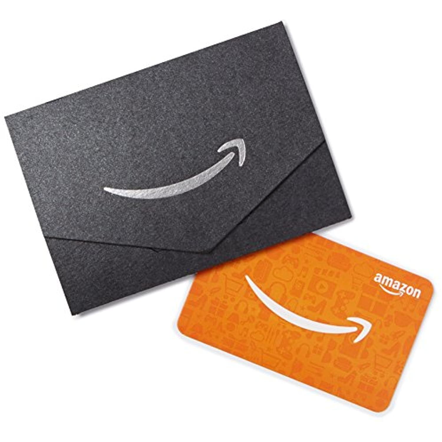 Gift Card for Any Amount in a Mini Envelope (Black