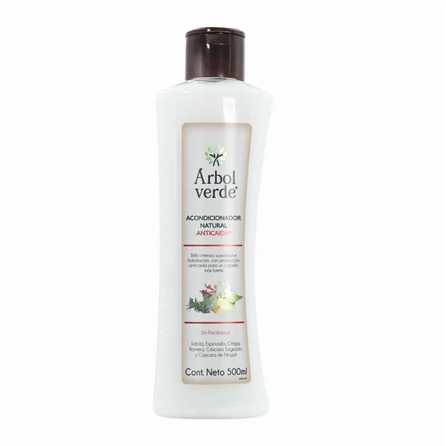 Acondicionador Natural Anticaída Árbol Verde 500 Ml
