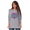 thumbnail image 5 of Soul Mating Season Funny Valentines Women's Long Sleeve T Shirt Brisco Brands S, 5 of 6