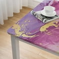 thumbnail image 5 of WYYP Abstract Brush Strokes Square Tablecloth 100% Polyester Fiber 52*52, 5 of 8