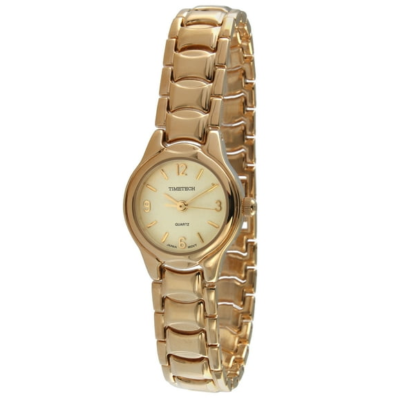 Timetech Womens 2694L Gold-tone Bracelet Link Watch