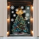 thumbnail image 4 of Pegatinas de pared, pegatinas para ventanas, luces de colores, árbol de Navidad, copos de nieve, pegatinas decorativas, impresión a doble cara, pegatinas visuales para ventanas, pegatinas de pared, 4 of 7