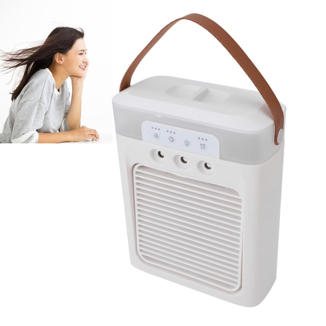 Ventilador De Nebulización De Agua, Tanque De Agua De 400 Ml, Recargable Por USB, Aceite Esencial De Escritorio, Aromaterapia, Ventilador De Refrigeración Por Aire, Ventilador