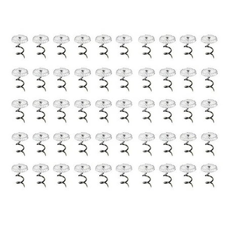 

50pcs/100pcs Clear Chair Upholstery Stainless Steel Furniture y Pins Nail