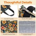 thumbnail image 4 of Pioneer Flower Floral Print Pattern Insulated Lunch Bag for Women & Adults,Large Portable Soft Cooler Lunch Bag,Thermal Food Storage Tote with Pearl Cotton,8.66L,8.75x5.75x9.5 Inch, 4 of 6