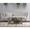 thumbnail image 3 of Safdie & Co. 41.25"L Coffee Table 3 Shelves in Dark Taupe, 3 of 4