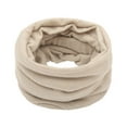 thumbnail image 2 of Youkk Fashion Forward Loop Tube Scarf Accessory For Any Outfit Fashionable Beige, 2 of 6