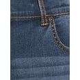 thumbnail image 5 of Terra & Sky Women's Plus Size Core Denim Straight Jean, Regular and Petite, 5 of 5