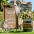 thumbnail image 4 of YIKA Festival Decorations Wedding Simulation Flower Welcome Flower Arched Flower Signboard Flower Table Photography Decoration Wedding Supplies Two Piece Set Bouquets Decoration, 4 of 6