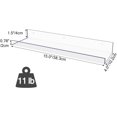 thumbnail image 3 of MEBRUDY 7 Pack Acrylic Shelves for Wall, 3 of 7