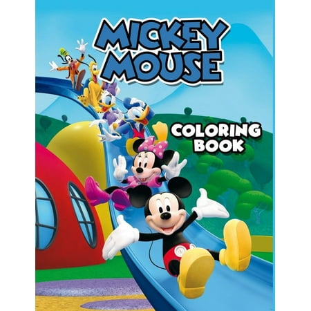 Mickey Mouse Coloring Book: Mickey Mouse Christmas Coloring Book. 20 Pageg - 8.5