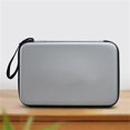 thumbnail image 1 of EVA Table Tennis Paddle Case Sac à Main Rigide Table Tennis Bat Sac Anti-Poussière Forme Carrée Ping Pong Paddle Case Raquette Sac de Rangement Argent, 1 of 6