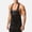 Black, variant on WIZUTIZ Men's Tank Top Satin Racerback Wide-Strap Sleeveless Shirt Underwear Soft Pajamas for Men
