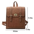 thumbnail image 3 of Women Backpack Fashion Big Capacity Casual Shoulder Bag Travel Backpack, 3 of 8