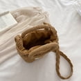 thumbnail image 3 of Bolso Bandolera Bonito Bolsa cruzado con diseño de girasol, Bolsas informales tejidos a mano, elegante Bolsa de playa de verano Likrtyny Para Estrenar, 3 of 9