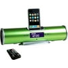 iMusic Portable Speaker System with iPod Dock, Green