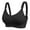 Black, variant on PPCHVOY Women's Wide Strap Nursing Bras Maternity Bra Full Coverage Non-Slip Support for Large Cups Breastfeeding Underwear for Women M-2XL