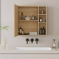 thumbnail image 3 of Bathroom Wall Mirror Cabinet, Medicine Cabinet with Single Door and Shelf, Medicine Cabinet Mirror, Wall Mirror Cabinet, 3 of 5