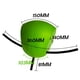 thumbnail image 4 of Naiovety Green mejora las habilidades de juego Entrenador de swing de golf para principiantes o jugadores experimentados que proporcionan Golf, 4 of 6