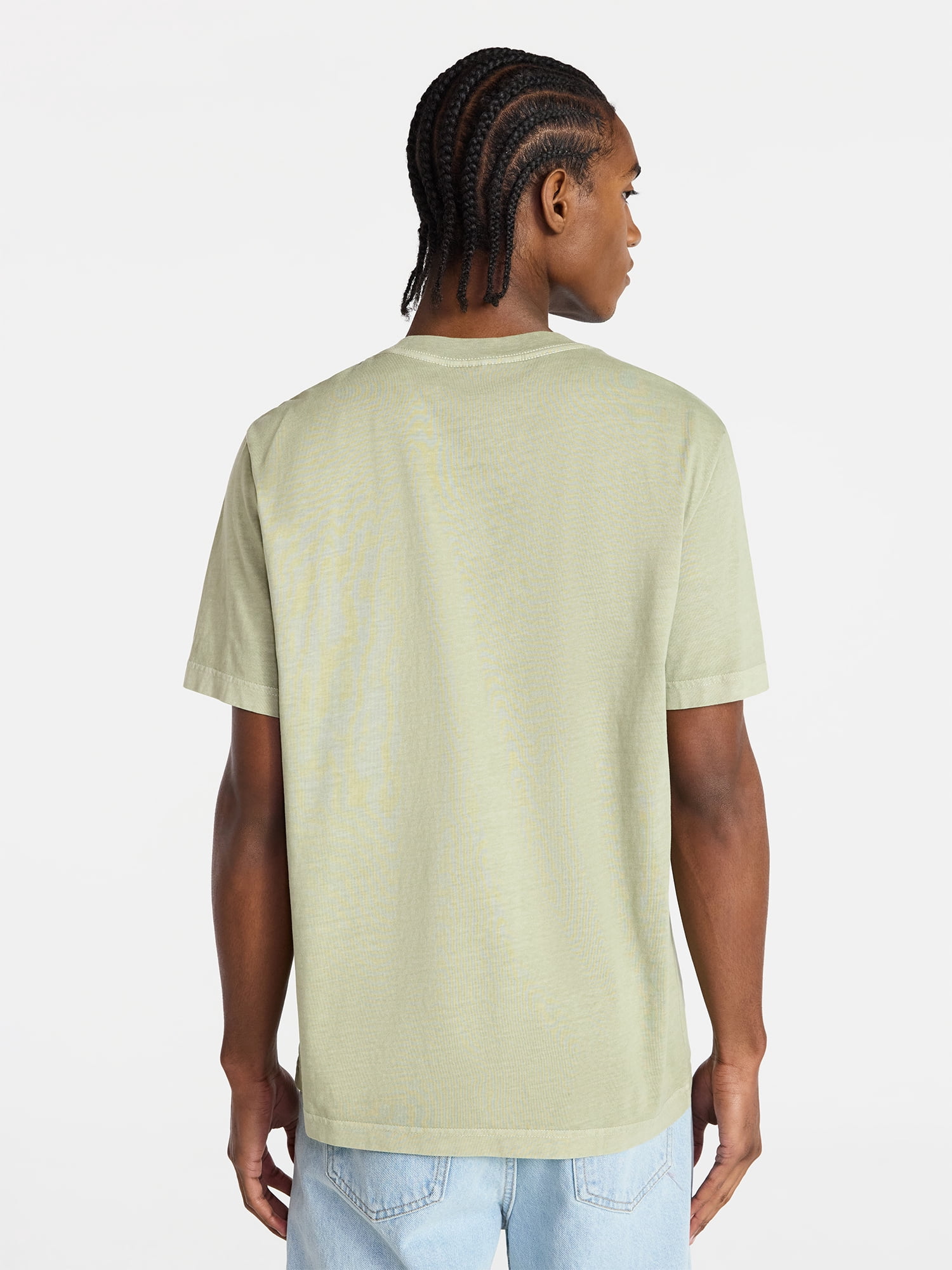 No Boundaries Standard Fit Cotton Tee with Short Sleeves, Men's and Big Men's XS-5XL