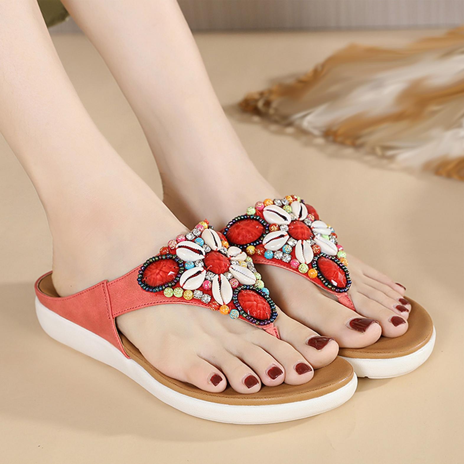 Womens Closed Toe Sandals Ladies Summer Ankle Strap Wedge Comfort Walking  Shoes | eBay