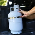 thumbnail image 6 of Flame King T-Racks® 10LB Propane Tank Mounting Bracket for RV, Overland Vehicles, Trailers, 8.13" x 8.13" x 13", 6 of 16