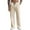 Beige, variant on WEAIXIMIUNG Outdoor Pants Men Men's Yoga Pants Elastic Waist Trousers Casual Summer Beach Cargo Pants