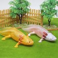 thumbnail image 3 of Set de figuras realistas de PVC con forma de ajolote mexicano, 4,3 a 17,8 cm, 3 of 3