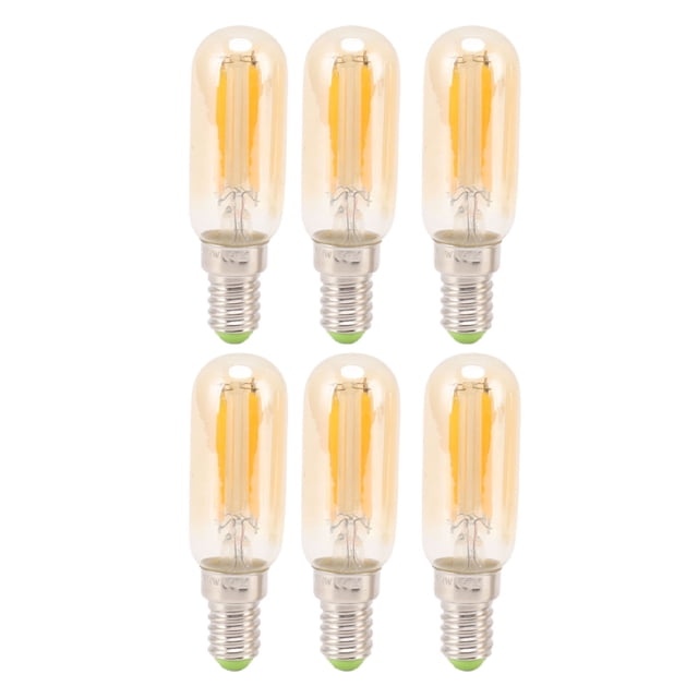 Bombillas de tubo de ensayo largas, luz cálida, bombilla decorativa LED Vintage, soporte E14 de 220-240V, 4W, 2 uds.