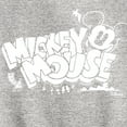 thumbnail image 3 of Disney - Mickey Mouse Chalk Drawing - Youth Crewneck Fleece Sweatshirt, 3 of 5