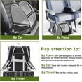 thumbnail image 3 of DENZUS Pet Backpack, Expandable Travel Carrier for Medium Cats and Small Dogs up to 17 lbs, Breathable Collapsible Bag for Hiking – Black, 3 of 8
